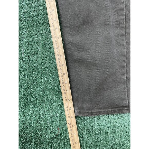 Gap Denim Green Dark Loose Fit W33 Men's Pockets Button Pants - Picture 5 of 10